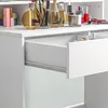 Toaletní stolek HOMCOM s LED osvětlením, toaletní stolek se Náhled obrázku produktu 9