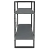 vidaXL Bücherregal 2 Fächer Grau 100x30x70 cm Kiefer Produktbild-Vorschau 6