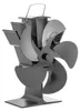 HS Flamingo FLAMINGO ventilateur de poêle à cinq pales noir Voir les images du produit 4