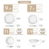 VEWEET Porzellan servies 'Serena', 24-delig servies, Productafbeelding-voorbeeld 2