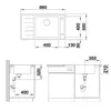 BLANCO ANDANO XL 6 S-IF Compact, Schrankwaschbecken, Produktbild-Vorschau 9