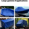 Wiltec Bâche de camion 5 x 8 m 650 g/m² Bleue Polyester Voir les images du produit 7