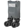 A gray foldable wagon is shown from the front. Anteprima dell’immagine prodotto