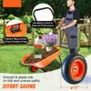 Schubkarre Transportkarre 180 kg - Bauschubkarre Produktbild-Vorschau 2