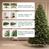 FAIRYTREES Weihnachtsbaum künstlich, Nordmanntanne Premium Produktbild-Vorschau 7