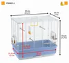 Cage pour canaris - FERPLAST - PIANO 4 - 59 x 33 x 55 cm - Voir les images du produit 9
