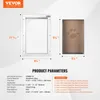 VEVOR huisdierenluik, hondenluik van aluminiumframe met Productafbeelding-voorbeeld 7
