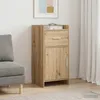 Buffet vidaXL en chêne Artisan 40 x 36 x 80 cm, aggloméré Voir les images du produit 1
