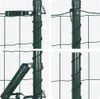 Zaun mit Pfosten Grün 0,4 x 25 m Stahl und PVC Produktbild-Vorschau 8