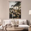 MuchoWow® Wandteppich Wandbehang Malerei - Collage - Alte Produktbild-Vorschau 5