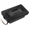 A black battery pack for an electronic device, shown from a slightly elevated angle. Produktbild-Vorschau