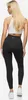Tazzio Damen Leggings  F301 (Schwarz, M) Produktbild-Vorschau 7