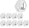 Lot de 10 crochets adhésifs haute résistance – HEXHOOKS Voir les images du produit 2