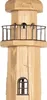 Clayre & Eef Stehlampe Leuchtturm 23x23x140 cm Braun Holz Produktbild-Vorschau 1