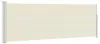 Vidaxl Garden Bildschirm Ausziehbar 100x300 cm Crema Anteprima dell’immagine prodotto 1