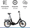 Zündapp ZXT20 E Bike 20 Zoll E Klapprad Tiefeinsteiger 3 Produktbild-Vorschau 3