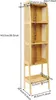 Knihovna v moderním stylu, čtyřpatrová, 143 cm Náhled obrázku produktu 2