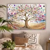 Leinwandbilder 120x80 cm - Baum des Lebens Gold, moderne Produktbild-Vorschau 2
