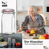 BigDean 6er Set Vorratsgläser 1,1L - Einmachgläser mit Produktbild-Vorschau 6