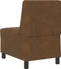 vidaXL Divano modulare senza braccioli, marrone, 55 x 74 x Anteprima dell’immagine prodotto 5