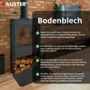 Ofenblech Bodenblech 80x49 cm Kaminplatte Kaminofen Produktbild-Vorschau 2