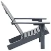 vidaXL Sedia da giardino Legno Grigio Anteprima dell’immagine prodotto 14