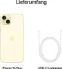 Apple iPhone 15 Plus 256GB Gelb Produktbild-Vorschau 16