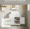 EUGAD Waschbeckenunterschrank, Badezimmerschrank mit Produktbild-Vorschau 6
