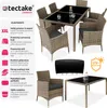 TecTake 404322, Šedá, Hnědá, 6 sedadlo/sedadel, Dospělí a Náhled obrázku produktu 3