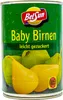 Food-United Ganze Baby Birnen leicht gezuckert 1 Dose ATG Produktbild-Vorschau 1