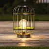 LED Solar Deko-Laterne Maße: 17 x 17 x 24cm Produktbild-Vorschau 2