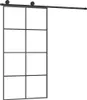 vidaXL Drzwi przesuwne z okuciem 102,5x205 cm ESG szkło & Podgląd zdjęcia produktu 15