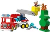 LEGO DUPLO Hasičské auto s hadicí a hasičem, Sada na Náhled obrázku produktu 13
