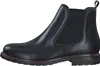 A side view of a black leather Chelsea boot. Produktbild-Vorschau