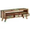 The Living Store TV-Schrank Mehrfarbig 110x30x40 cm Altholz Produktbild-Vorschau 3