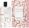 A bottle of Berdoues Somei Yoshino Eau De Toilette and its packaging, both decorated with a cherry blossom pattern. Náhled obrázku produktu