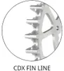 Přední převodník Gates CDX Fin Line 39t - ozubené kolo Náhled obrázku produktu 2