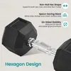 Yaheetech 2er Set 10 kg Kurzhanteln, Hexagon Hanteln, Produktbild-Vorschau 5