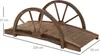 SUGIFT Gartenbrücke Tannenholz mit Rad-Handläufen, Produktbild-Vorschau 5