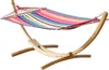 ALEOS. 320cm Hängemattengestell Blanca-Rojo Hängematte mit Produktbild-Vorschau 1