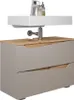 Szafka na wannę Vicco Marelle Szary 80 x 57.5 cm z 2 Podgląd zdjęcia produktu 6