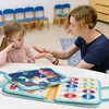 Jouets éducatifs Busy Board en feutre pour enfants, planche Voir les images du produit 5