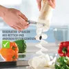 Gefu Spiral-Gemüseschneider mit Haltestab und Fingerschutz Produktbild-Vorschau 3