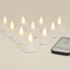 Monzana Candele LED 10 pz senza fiamma telecomando 37mm Anteprima dell’immagine prodotto 5