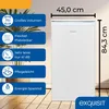 Exquisit Vollraumkühlschrank KS585-V-091E weiss | Produktbild-Vorschau 3
