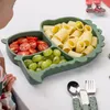 Piatto in silicone per bambini, con ventose, design Anteprima dell’immagine prodotto 4