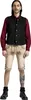 EMP Special Collection Herren schwarze  Kunstleder Weste Produktbild-Vorschau 5