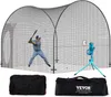 VEVOR Baseball-Schlagkäfig-Netz mit Rahmen und Netz 3,6 x Produktbild-Vorschau 1