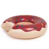 Schwimmring 120cm – Donut Schwimmreifen braun groß für Pool Produktbild-Vorschau 6