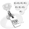com-four® 8 zuignappen met M4-schroefdraad - Ø 40 mm - Productafbeelding-voorbeeld 1